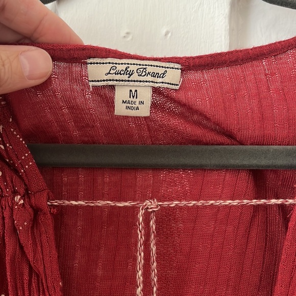 LUCKY BRAND BOHEMIAN TUNIC DRESS - Picture 5 of 7